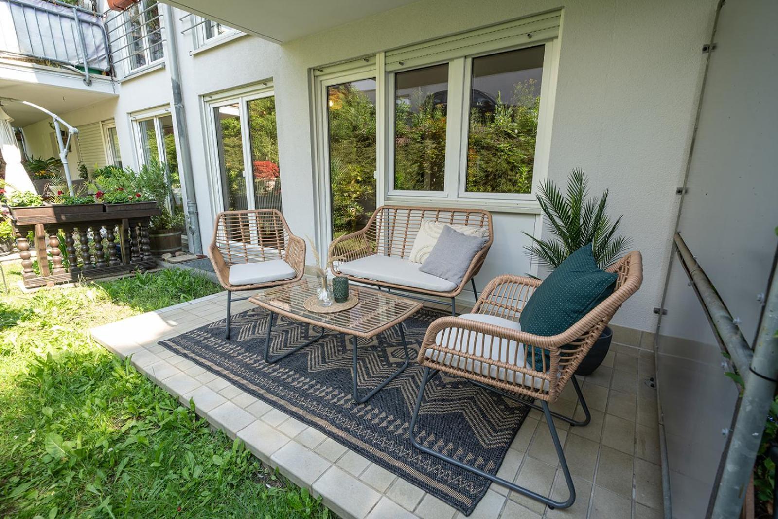 Benville Pirna - Modern - Familie - Terrasse Εξωτερικό φωτογραφία